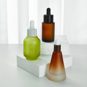 Glass Dropper Transparent Glass Dropper Bottles Featuring Customized Box Options