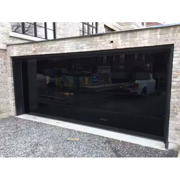 Quality Manual Or Automatic Water Tightness Class 3 Transparent Garage Door Glass Sectional Garage Door Custom wholesale
