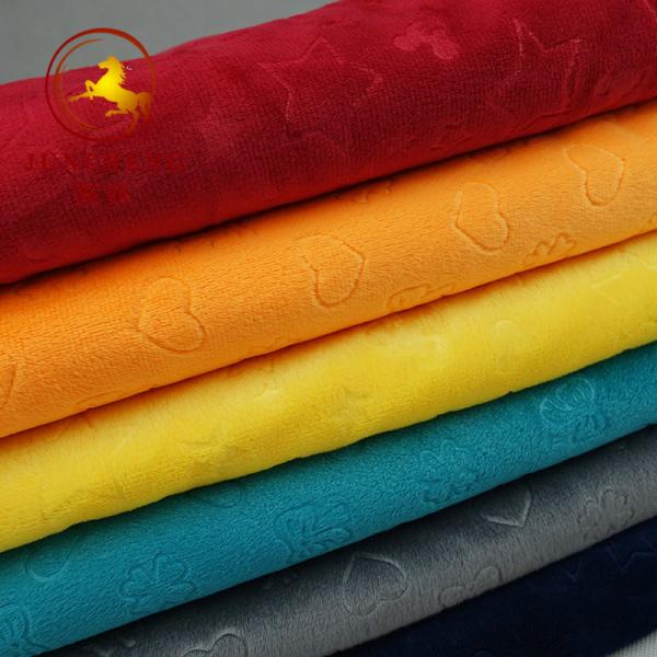Quality Fast delivery minky fabric korean wholesale for baby blanket wholesale