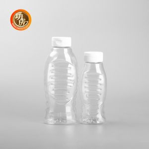 Transparent Plastic Condiment Squeeze Bottle For Easy Refilling
