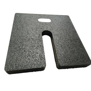 Pipe And Drape System Rubber Base Weights For Weddings / Corporate Events