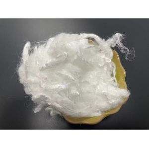 Water Soluble PVA Polyvinyl Manmade Staple Fibers Similar To Kuralon Fiber