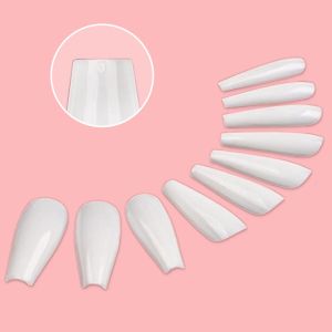 MSDS Certification Included Plastic Artificial Nails Customized Full Cover Nail