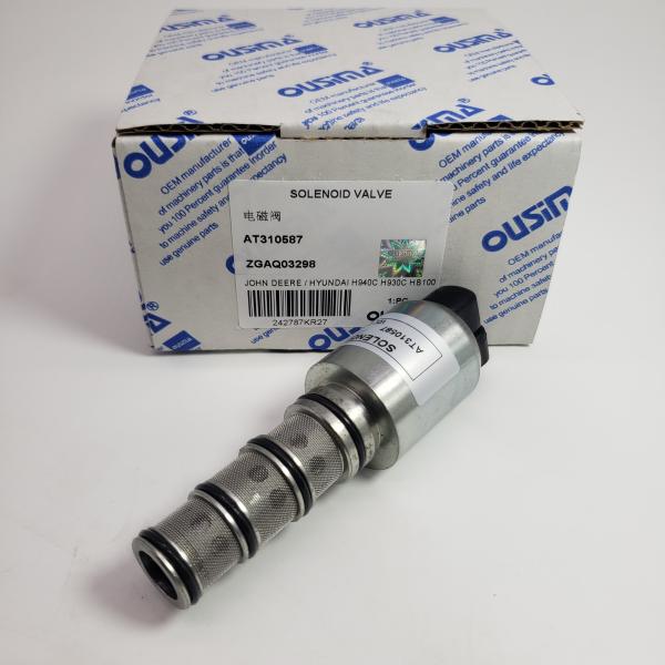 Transmission Solenoid Valve AT310587 ZGAQ03298 For John Deere 310SK 325K 410J