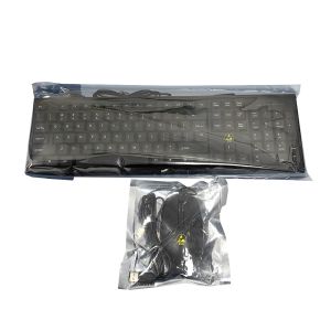 Black Cleanroom ESD Antistatic Wired Mouse Keyboard Set