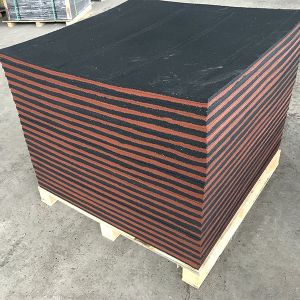 Gym Floor Rubber Flooring Mat Tiles SBR EPDM Sound Absorb Anti Slip