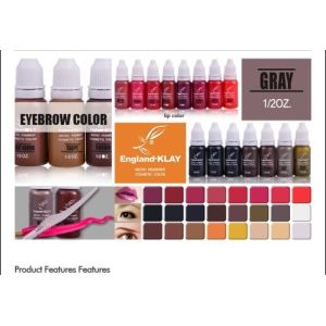 Permanent Natural Micro Pigment England Kiay For Tattoo
