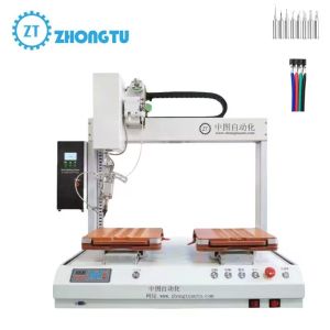 Ceramic Tip Automatic Soldering Machine Vibration Feeder Type Automatic
