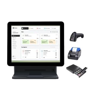 Advanced 15.6" Touch Screen POS System with Customer Display Software Payment