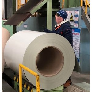 AZ 120 PVDF Prepainted Aluzinc Steel Coil Nippon RAL Color System