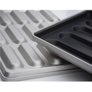 Silver Aluminium Pizza Pan 2.0mm For B2B Buyers