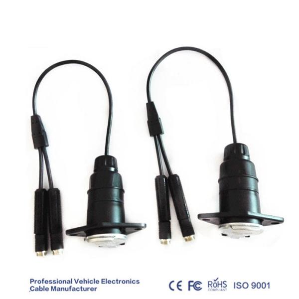 Quality 26AWG Coiled Trailer Wire , ODM Spiral Electrical Wire 7 Pin wholesale