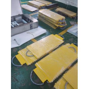 High Precision Wireless Weigh In Motion Scales , Portable Vehicle Weigh Pads