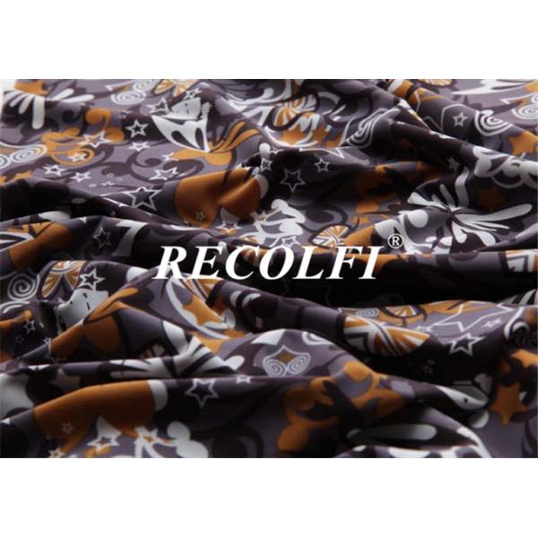 Embossed Print Eco Friendly Fiber Recycled Fabric Functional Cooling Jogging