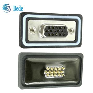 D-SUB 15PIN Female Connector 500V Voltage Rating Electronic Waterproof Connector