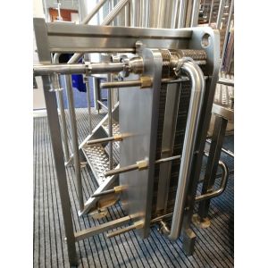 10BBL Brewhouse Large Scale Brewing Equipment Semi Auto Control Panel