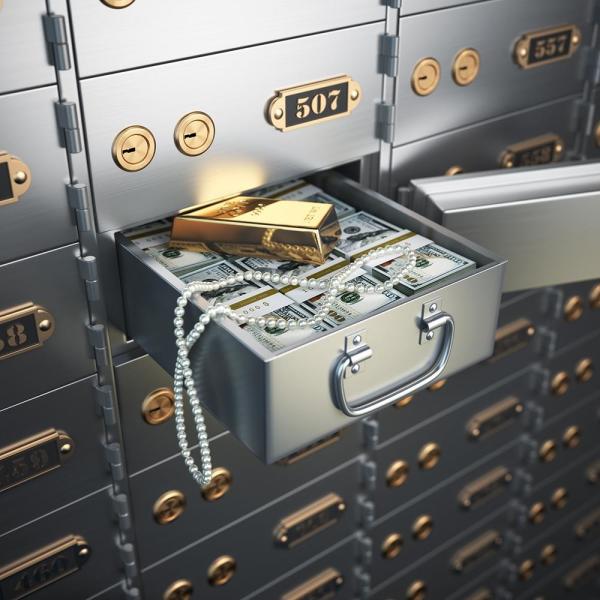 Quality OEM Service 125mm Height Jewellery Locker In Bank Fire Resistant wholesale