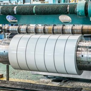 Alloy 3003 H24 0.55mm Thickness White Color Coating Aluminium Coil For Down