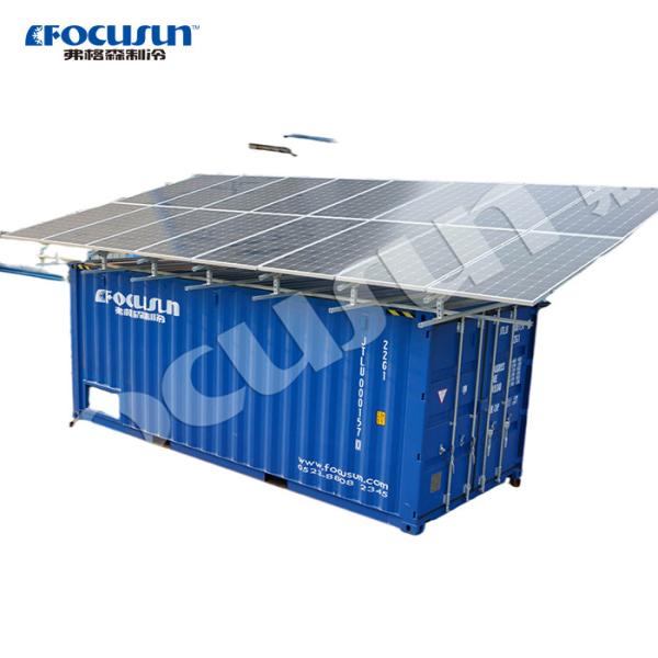 Quality 10-20tons Cooling Capacity Walk-in Solar Freezer Cold Room for Large Scale Storage wholesale