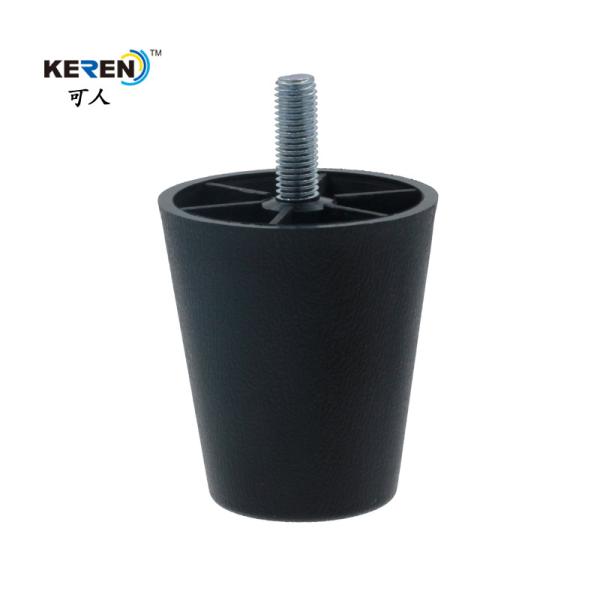 Quality KR-P0365 M8 Bolt Replacement Plastic Couch Legs PP Polypropylene Material Cabinet Use wholesale