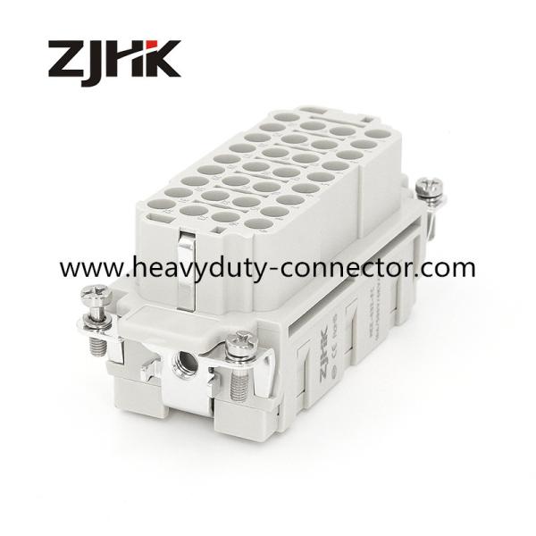 Quality 32 Pin Wire Connector Female Part Rectangular Connector Crimp Type HDC Replace SIBAS wholesale