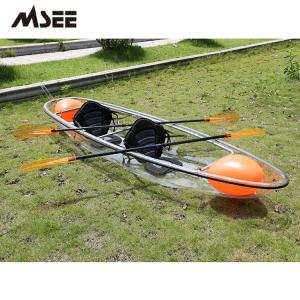 China Surfing Polycarbonate Transparent Canoe Kayak Paddle Rigid Inflatable Boats on sale