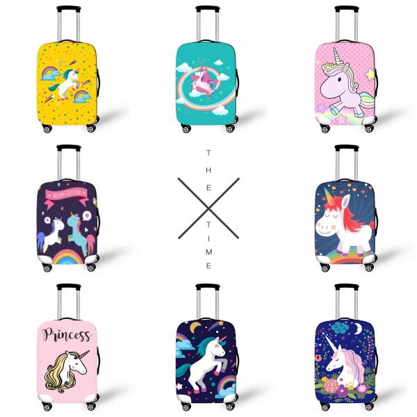 Polyester Luggage Cover Protector Multiscene Durable Various Colors