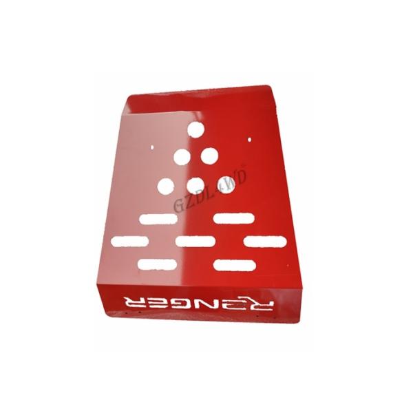 Quality Red Paint Steel Skid Plate For Ford Ranger PX PX2 Wildtrak 2012 2017 Engine Protector wholesale