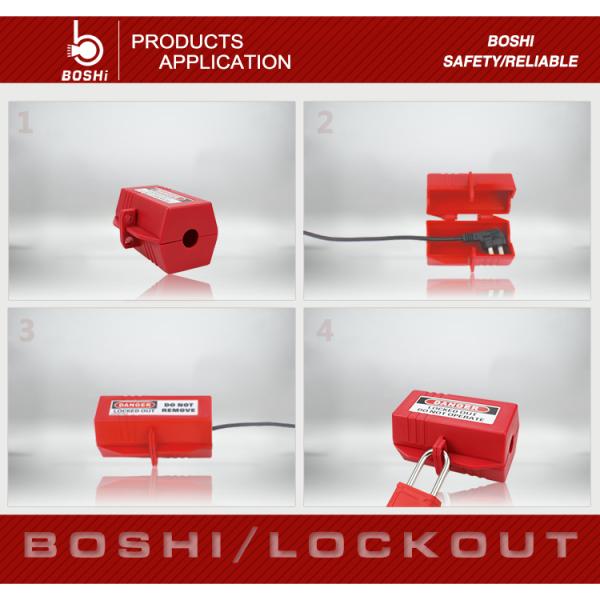 Double Open Electrical Lockout Devices With Rugged Polypropylene Material