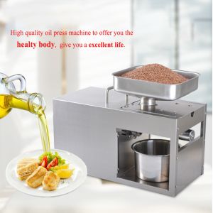 China LTP208  Home Oil Press Machine Camellia Oil Extraction Machine 750W Power on sale