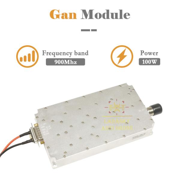 860-930MHz 900mhz 100W Aluminum Alloy Anti Drone Module Anti Uav RF Power Amplifier Module