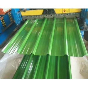 Cold Rolled PPGI Corrugated Sheet 600mm - 1250mm PPGI Color Coated Sheets