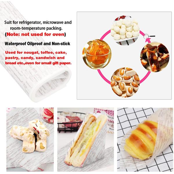 Cake Gift Wrapping Waterproof Baking Wax Paper