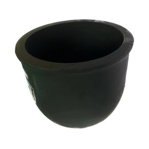 Circular Silicon Carbide Graphite Crucible 2.21g/cm3-2.25g/cm3 Density