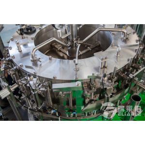 Juice / Draught Glass Bottle Filling Machine Automatic 1500ml Soft Drink