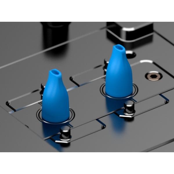 Cigarette cartridge holder+oil tank (2+2) / Cold runner / Three-plates mold No.24501