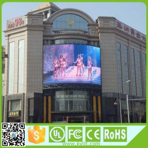 P6 Outdoor Full Color LED Display Screen SMD 3535 6500cd/sqm