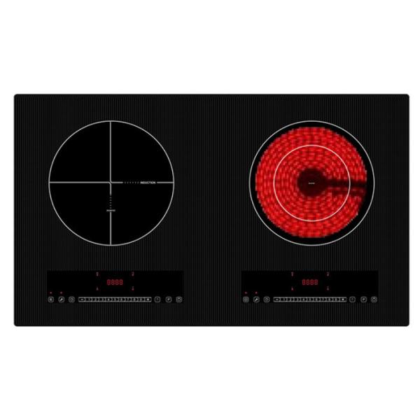 Quality 4400W Two Zone Slide Touch Infrared Ceramic Induction Cookers wholesale