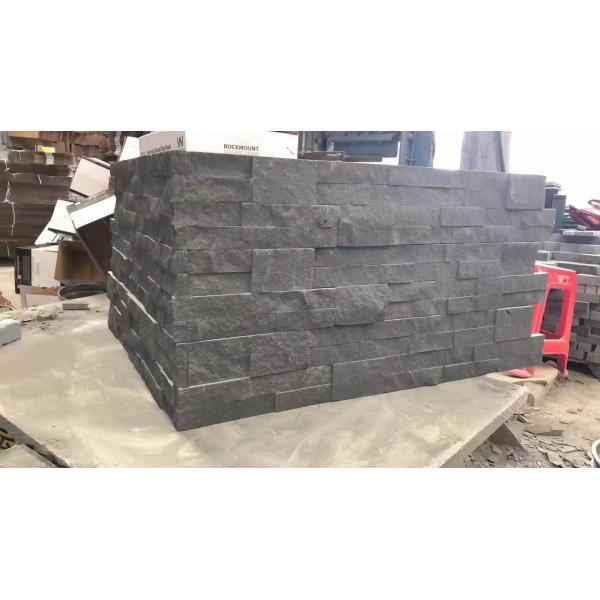 Rectangle Blue Dark Grey Sandstone Wall Cladding Tiles Multipurpose