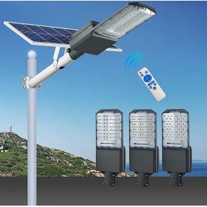 All In Two Solar Street Light 170lm/w Die-Cast Aluminum