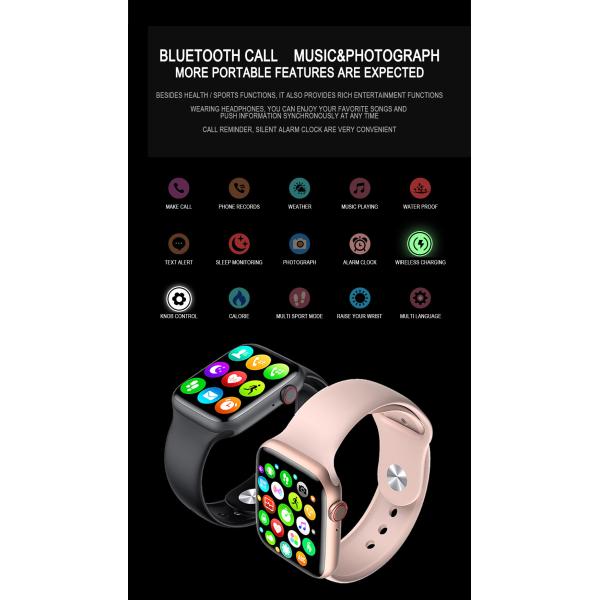 1.75" Screen 240MAH Smartwatch Bluetooth Call IWO 13 12 I8 Pro BT5.0