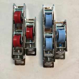 Aluminum Alloy Sliding Door and Window Single Roller with 22-27mm UPVC Window