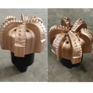 Steel Body PDC Drill Bit With 6 Blades And 9 Nozzles For Various Formation