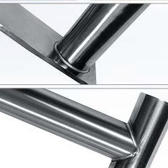 1500W Fiber Laser Welding Machine applied to stainless steel hangers