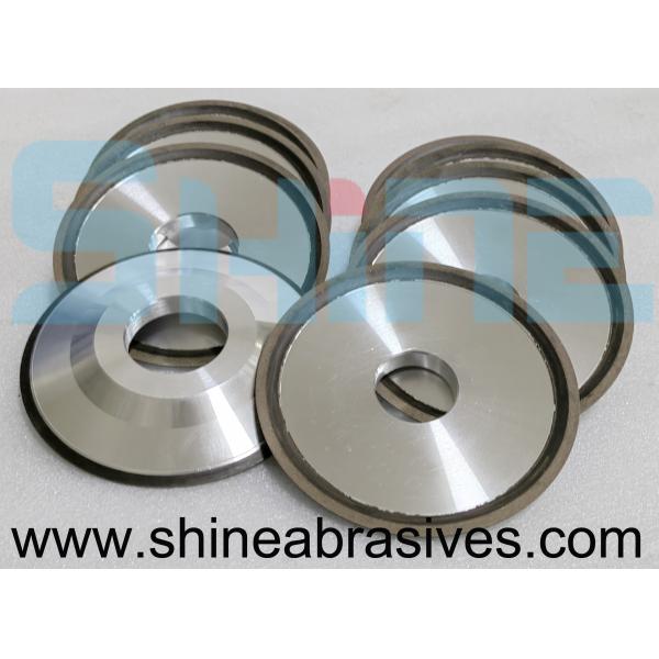 4v2 Resin Bond Grinding Wheel For Deburring / Ferrous Metals