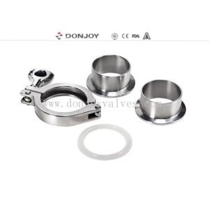 SS304 Stainless Steel Sanitary Fittings Nut for Heavy duty Single Pin Clamp Wing