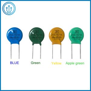 CQC Certificated MOV Metal Oxide Varistor For AC 240V Line Line Protection