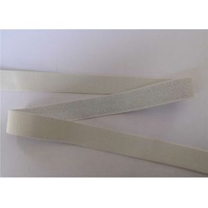 Decorative Woven Polyester Webbing Straps For Panty White Clip Bright Wire 4mm
