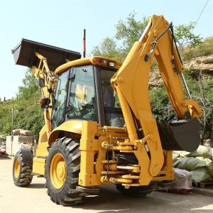 High Efficiency Side Shift Backhoe Loaderheavy Equipment With Attachments