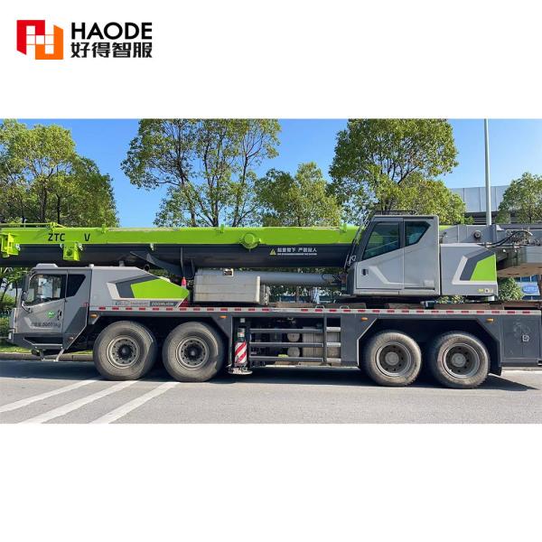 Used 2022 Year China Trade Zoomlion 50 Ton Hydraulic Remote Control for Used Mobile Truck Cranes Price